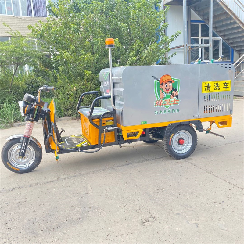 儋州电动高压冲洗车CX700A（不锈钢箱体）