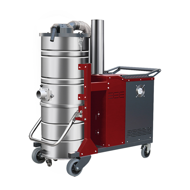 儋州坦洁380V 双桶手动反吹工业吸尘器X8系列