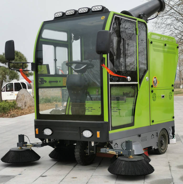 儋州道路清洁广泛应用电动环卫清扫车